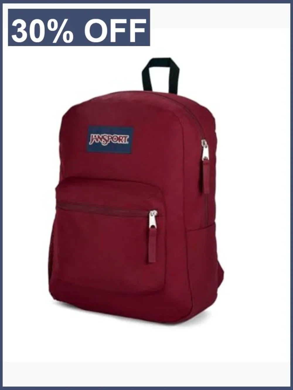 Cross Town Backpack 17x12.5x6 2 Compartments Utility Pocket Padded Straps